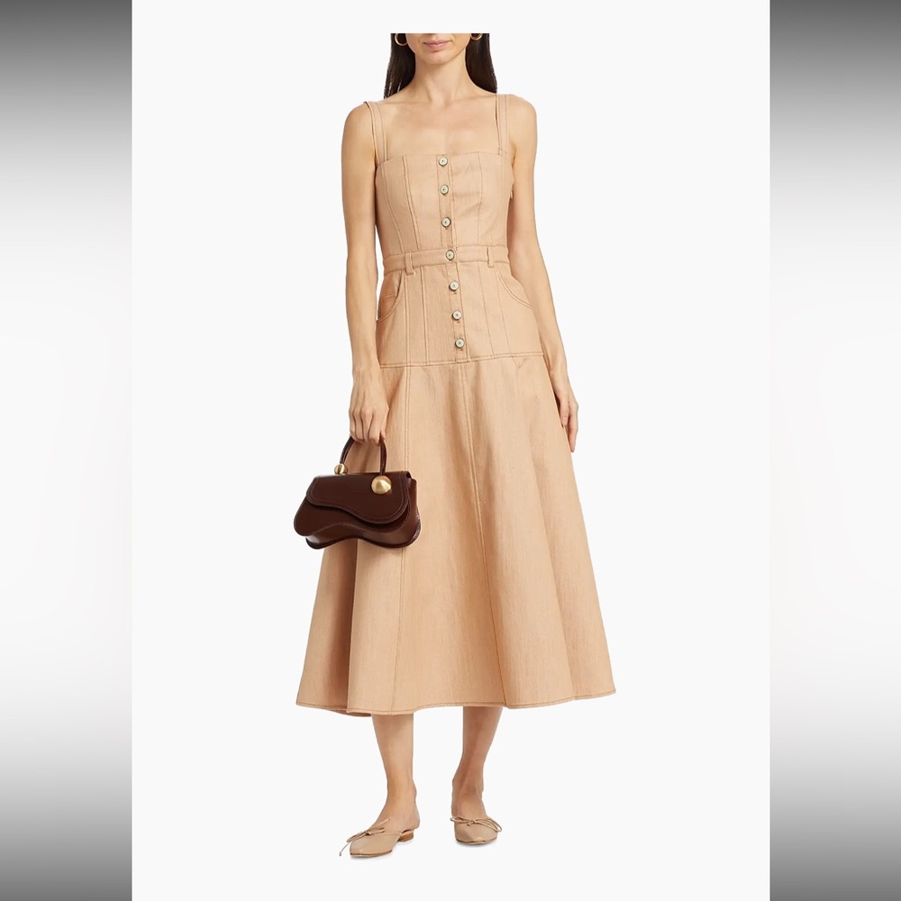 CINQ A SEPT Veena dress in Sahara Size 2